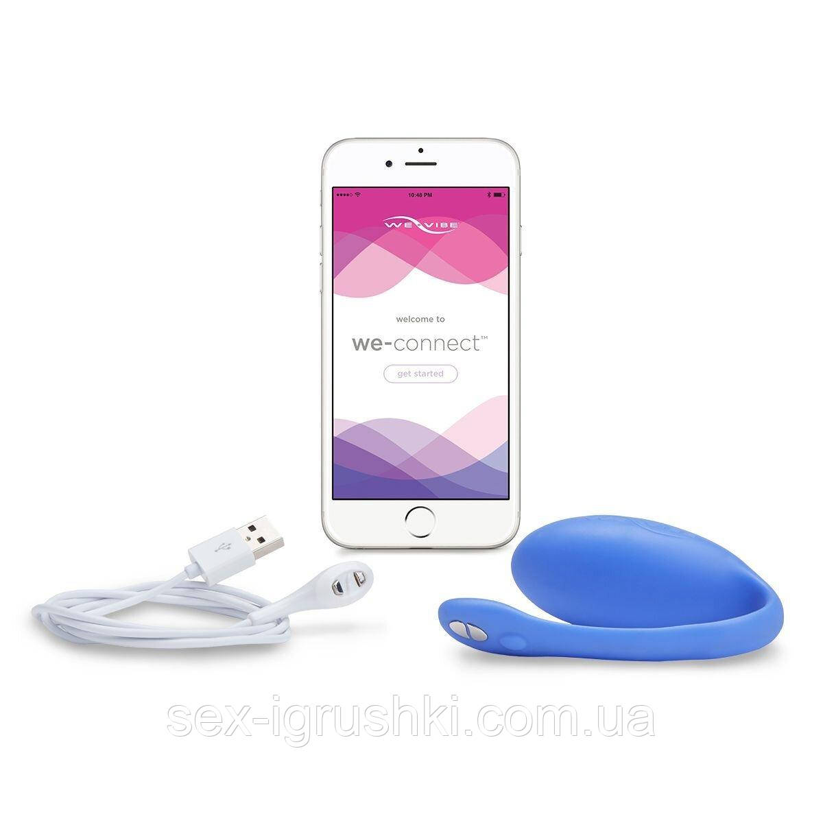 Смарт-віброяйце We-Vibe Jive Blue SO1727