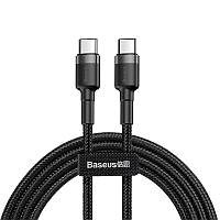 Дата кабель Baseus Cafule Type-C to Type-C Cable PD 2.0 60W (2m) (CATKLF-H)