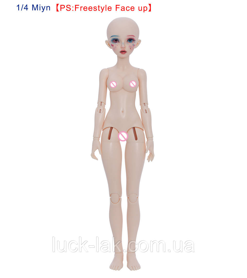 Кукла 40 см БЖД 1/4, Minifee BJD, Кенди, Фентези Ангел, коллекционная шарнирная кукла, полный комплект - фото 2 - id-p1724779199