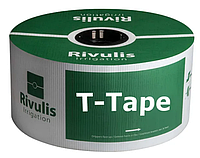 Капельная лента T-Tape 6 мил 30 см 1,0л/час 3050м Rivulis