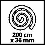 Шланг і 2 насадки для пилососу Einhell TE-SV 18 Li (2351267), фото 9