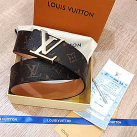 Ремінь Louis Vuitton шкіряний преміум класу