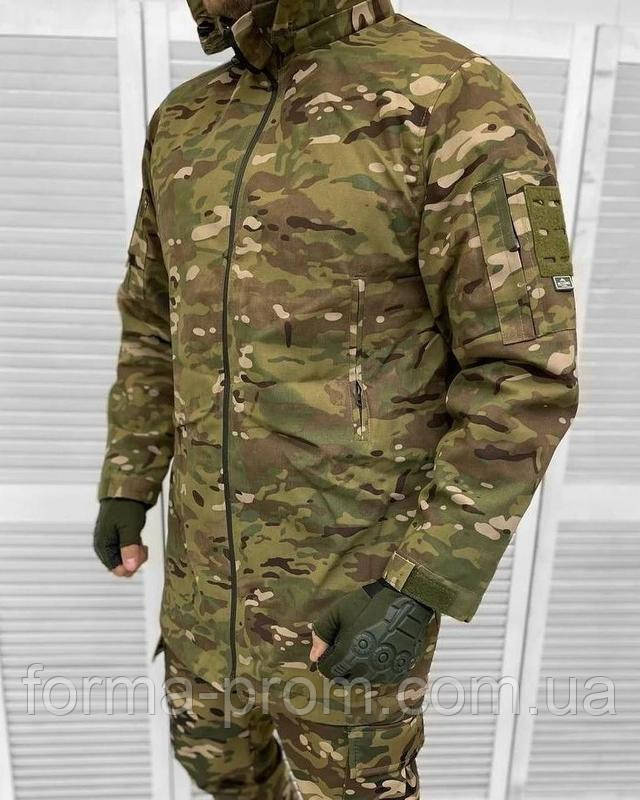 Бушлат куртка зимовий камуфляж мультикам, фото 1