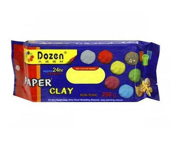 Паста для моделювання DOZEN жовта 250гр PCL250ж