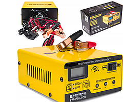 МІКРОПРОЦЕСОР Акумуляторний випрямляч POWERMAT PM-PM-40B 6В / 12В