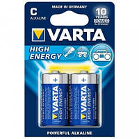 Батарейки VARTA 4914 LR14 C 2bl High Energy