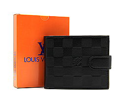 Портмоне Чоловіче Шкіряне Louis Vuitton у Подарунковій Упаковці