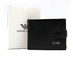 Портмоне Чоловіче Шкіряне Armani в подарунковому пакованні
