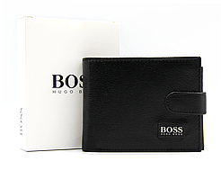 Портмоне Чоловіче Шкіряне BOSS у подарунковому пакованні