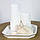 Підсвічник кераміка "Соти" 23,5 см Білий  Rezon, фото 4