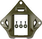 Кронштейн алюмінієвий платформа NVG Mount для тактичного шолома — Хакі, фото 2