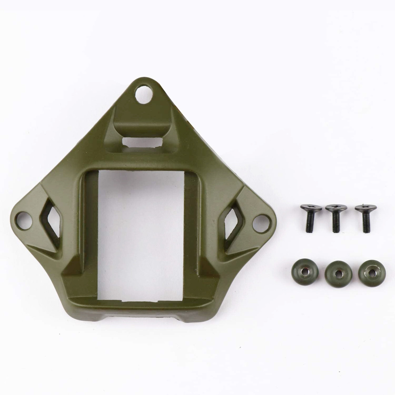 Кронштейн алюмінієвий платформа NVG Mount для тактичного шолома — Хакі, фото 1