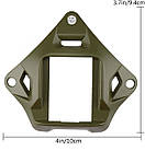 Кронштейн алюмінієвий платформа NVG Mount для тактичного шолома — Хакі, фото 3