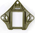 Кронштейн алюмінієвий платформа NVG Mount для тактичного шолома — Хакі, фото 6