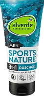 Чоловічий гель для душу 3в1 alverde NATURKOSMETIK MEN Sports Nature, 200 мл