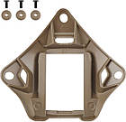 Металева платформа кріплення NVG Mount зірка на тактичний шолом - Coyote, фото 4