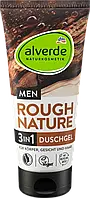 Мужской гель для душа 3в1 alverde NATURKOSMETIK MEN Rough Nature, 200 мл