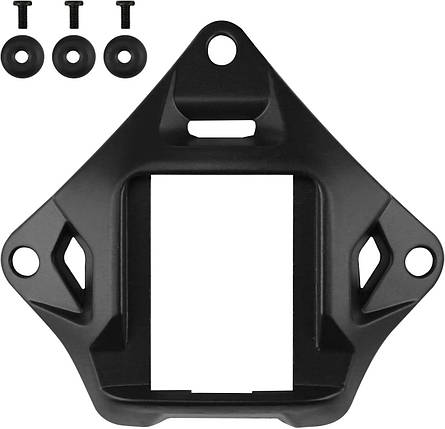 Металева платформа кріплення NVG зірка на тактичний шолом, Чорний, фото 1