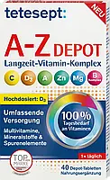 Биологически активная добавка tetesept A-Z Depot, 40 шт