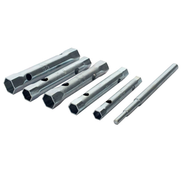 Набір трубчастих ключів 6 шт. 8-17мм. Сталь 70080