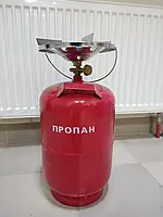 Балон газовий пропан 12 л (з пальником)