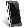 PowerBank  20000 mAh LED зарядка повірка банк від сонячної батареї Чорний Original, фото 3