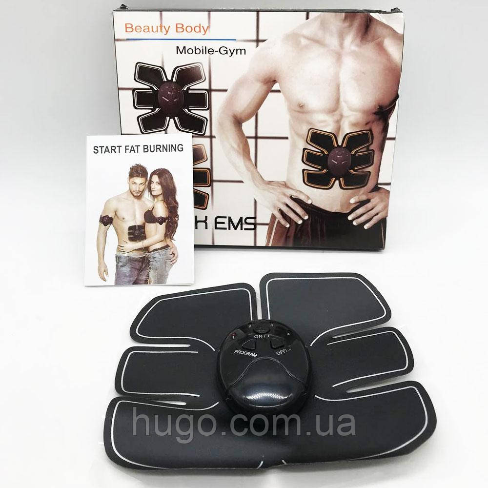Купити Міостимулятор тренажер для преса BEAUTY BODY MOBILE GYM, Чорний ...