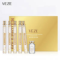 Набор VEZE GOLD PROTEIN PEPTIDE ESSENEE COMBINATION жидкие пептидные нити + сыворотка для подтяжки лица