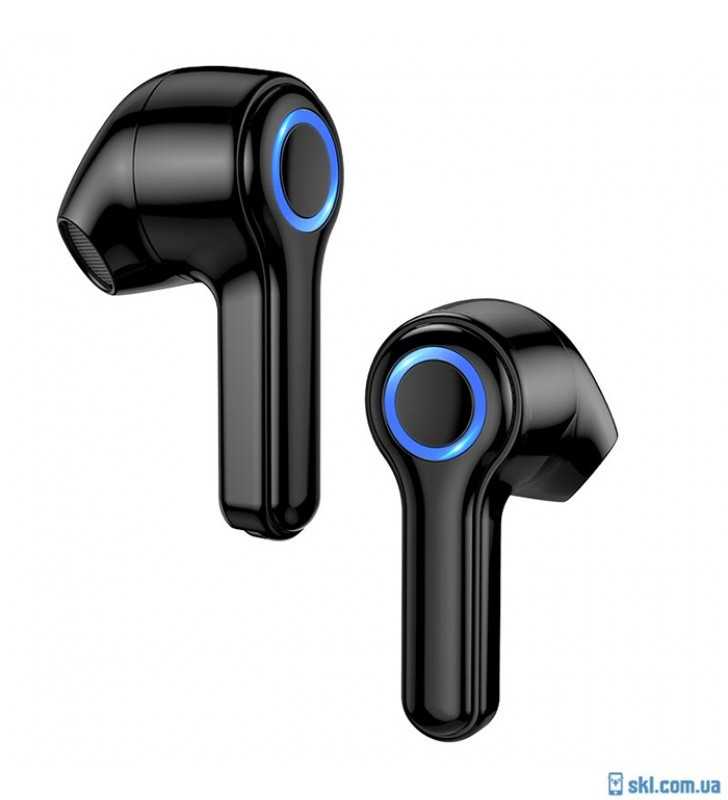 Бездротова Bluetooth stereo гарнітура навушники BT Hoco ES45 Harmony sound TWS V5.0 сенсорні Black