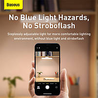 Універсальна лампа BASEUS Magnetic Stepless Dimming Charging Desk Lamp |4.5 W, 1800mAh, 4-24h|, фото 9
