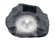 Декоративний камінь - ліхтарик на сонячній батареї, фото 3