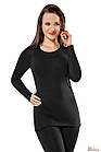 ОПТОМ Термокофта чорна жіноча (L см.)  KOTA 8680713102752, фото 4