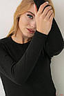 ОПТОМ Термокофта чорна жіноча (L см.)  KOTA 8680713102752, фото 10