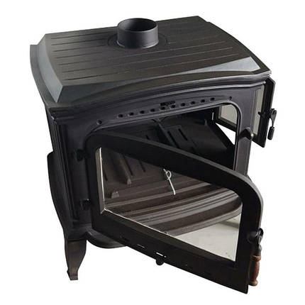 Чавунна піч FLAME STOVE ALTARA з боковою дверкою, фото 1
