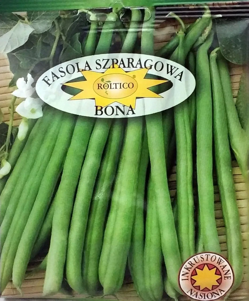 Квасоля спаржева зелена Бона / Bona 30 г Roltico, Польща