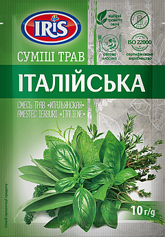 Суміш трав Італійська 10г ТМ IRIS (Я000213)