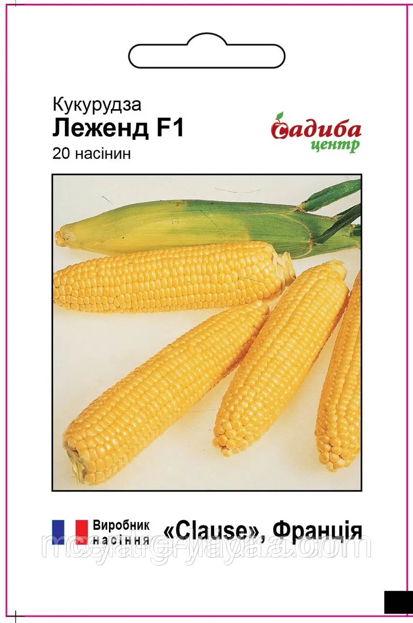 Насіння Кукурудза Леженд F1, 20 нас. СЦ