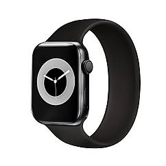 Ремінець Promate Loop-44XL для Apple Watch 42-44 мм 1/2/3/4/5/6/7/SE Black (loop-44xl.black)