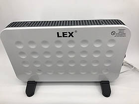 Обігрівач електричний з поворотним механізмом LEX LXZCH01 на 2000 Вт із захистом