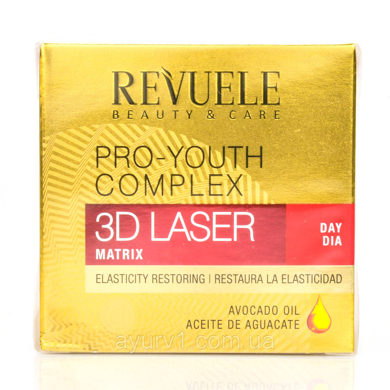 Денний антивіковий крем, Day-Youth Complex 3D Laser, Revuele, 50 ml