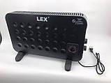 Нагрівач конвекторний електричний LEX LXZCH01T, фото 2