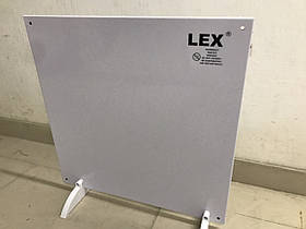 Обігрівач електричний конвекторний LEX LXCH-03B-W з можливістю кріплення на стіну на 425 Вт