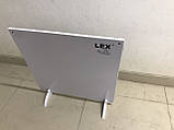 Обігрівач електричний конвекторний LEX LXCH-03B-W з можливістю кріплення на стіну на 425 Вт, фото 3