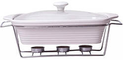 Марміт Kamille Food Warmer керамічна форма 2.4 л 33 см із підігрівом