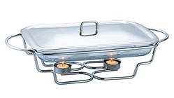 Марміт Kamille Food Warmer прямокутна страва 2 л 46х22 см із підігрівом