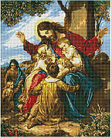 Алмазная техника ColorArt Иисус и дети (CLR-SP027) 40 х 50 см (Без подрамника)