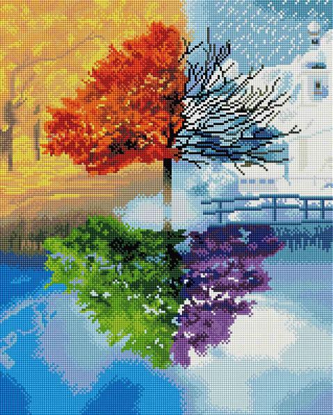 Картина стразами ColorArt Порт року (CLR-SP038) 40 х 50 см (Без підрамника)