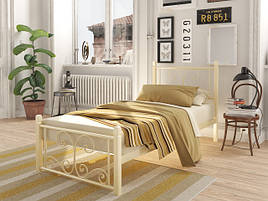 Ліжко металеве на дерев'яних ногах НАРЦИС МІНІ Tenero