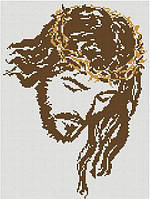 Алмазная вышивка ColorArt Иисус в тернрврму венка (CLR-ST442) 30 х 40 см (Без подрамника)