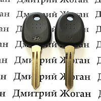 Ключ для Hyundai (Хундай) правый без упоров, с чипом ID46